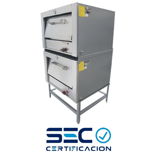 Horno Semi Industrial a Gas 65x65 Certificación SEC - Cousiño
